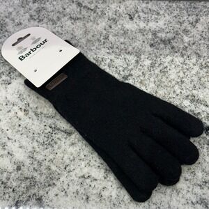 Barbour Mens Carlton Gloves Black Wool Blend Fleece Lined MGL0065BK11 Heritage